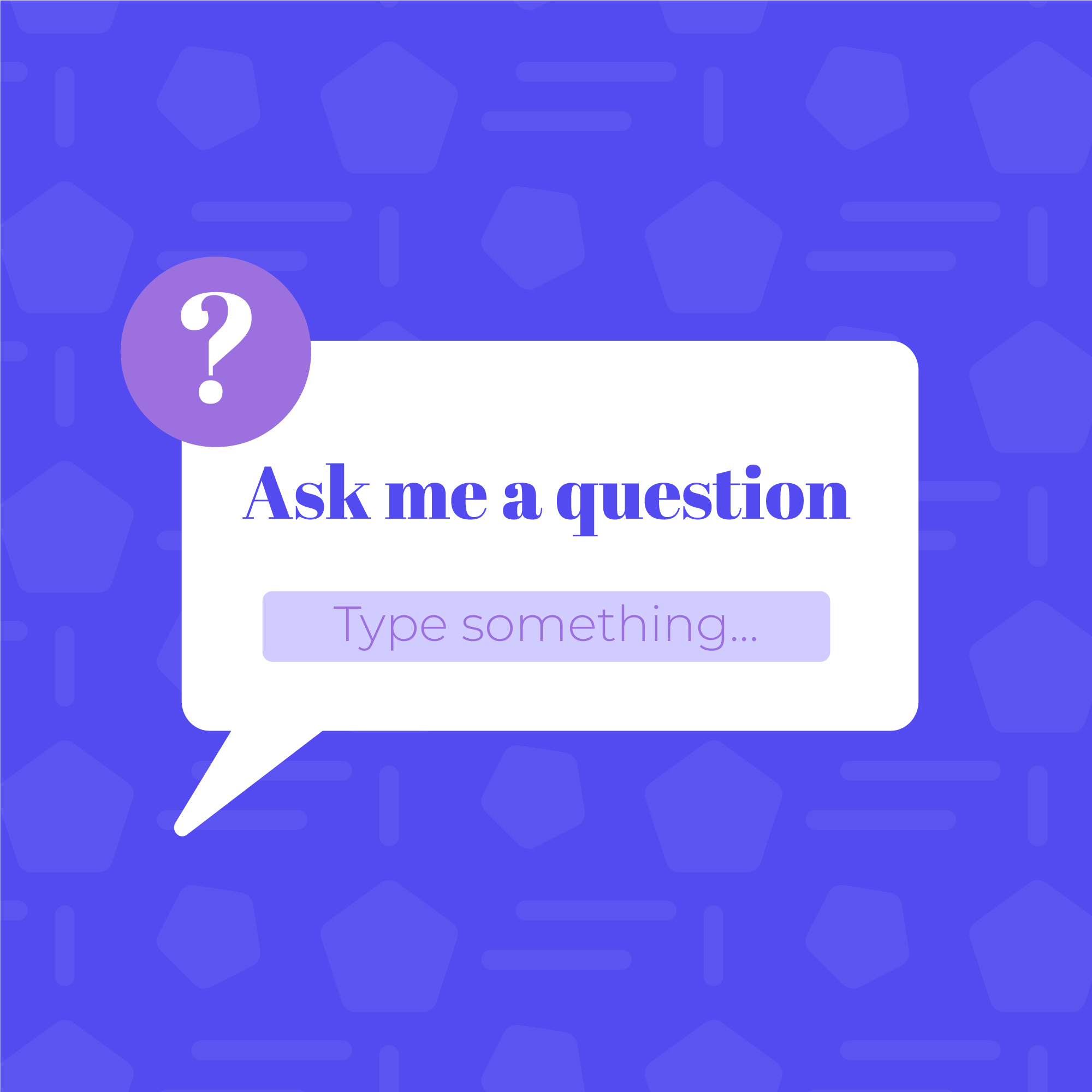 instagram box on instagram in a blue background